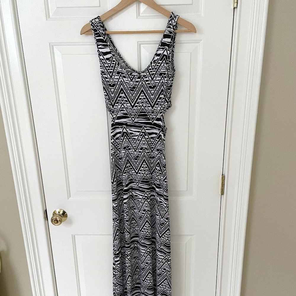 Urban Outfitters cut out tribal print maxi dress